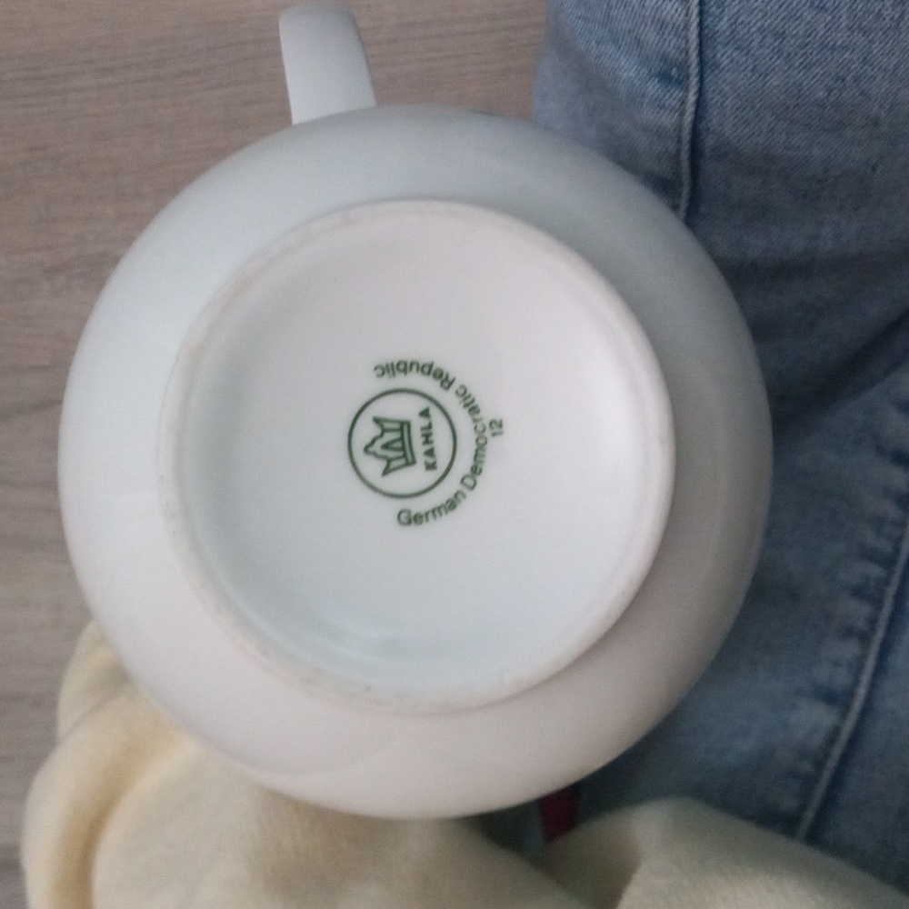 2 RARE KAHLA GDR PORCELAIN PIECES - Picture 4 of 8